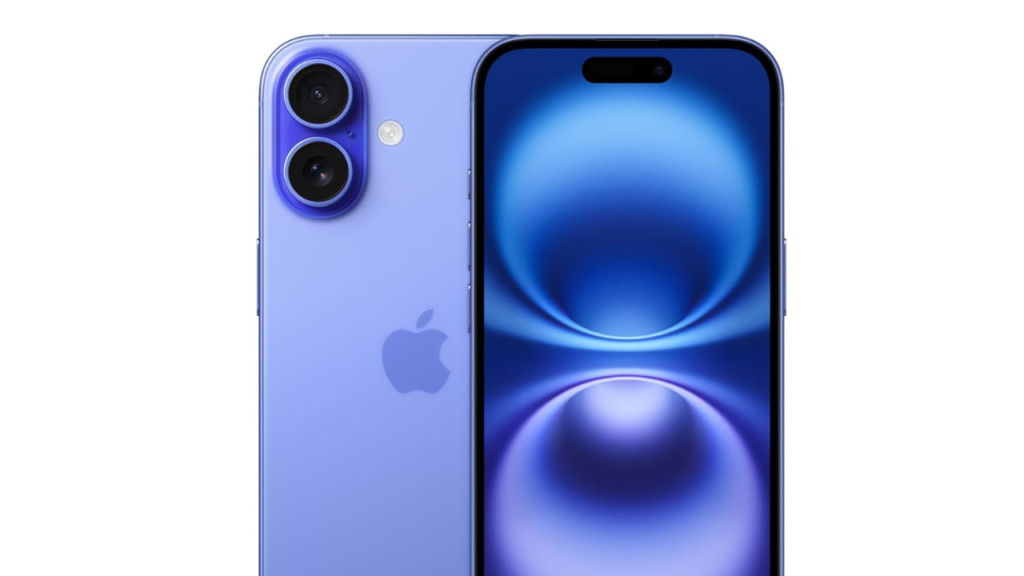 Apple iPhone 16 front