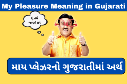 My Pleasure Meaning in Gujarati