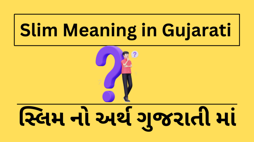 Slim Meaning in Gujarati