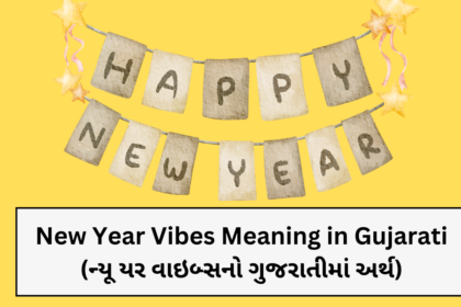 New Year Vibes Meaning in Gujarati